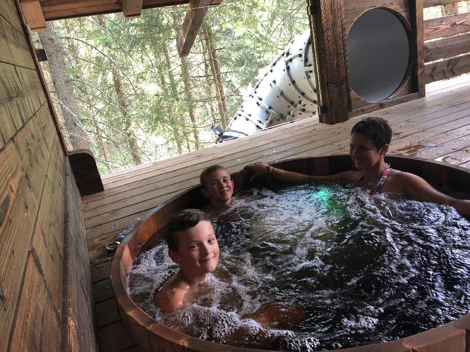 Hébergement insolite avec spa