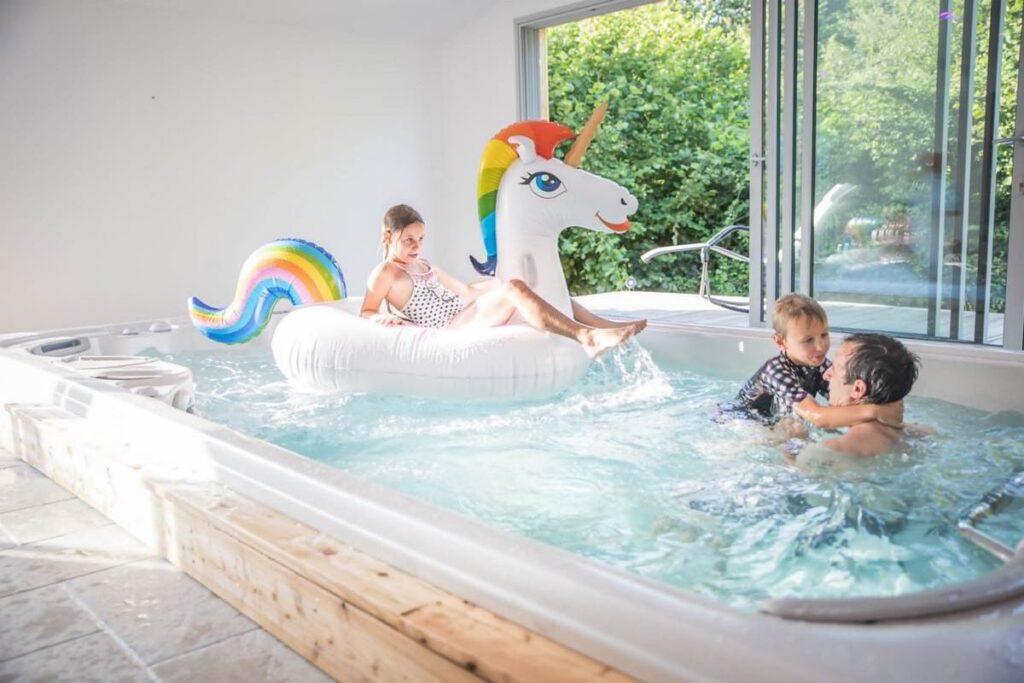 maison de vacances insolite avec spa